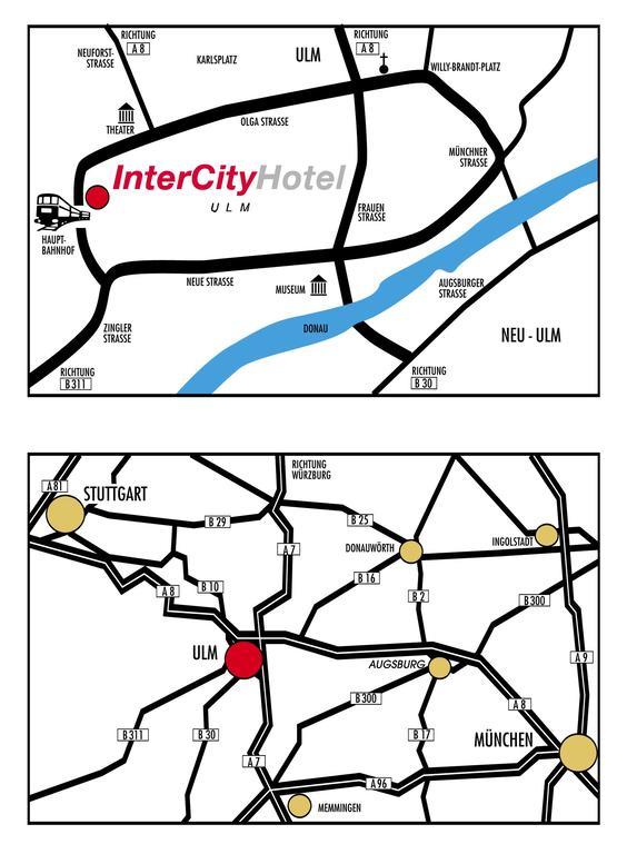 Intercityhotel Ульм Экстерьер фото
